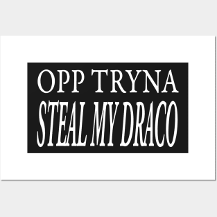 OPP TRYNA STEAL MY DRACO Posters and Art